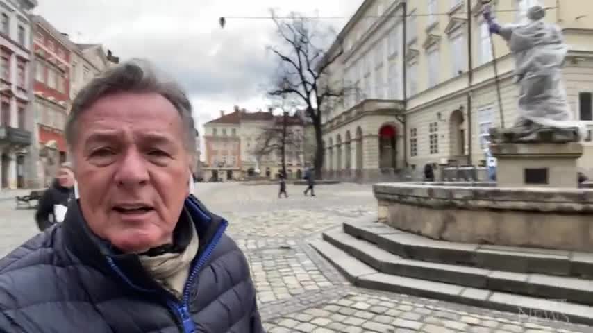 Lviv bracing for a potential russian attack. CTV's Paul workman in ukraine