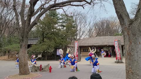 Traditional Korean Samulnori (Korean Folk Village)