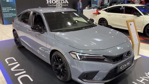 New HONDA CIVIC SPORT 2023 - first REVIEW (exterior, interior, trunk space)-7