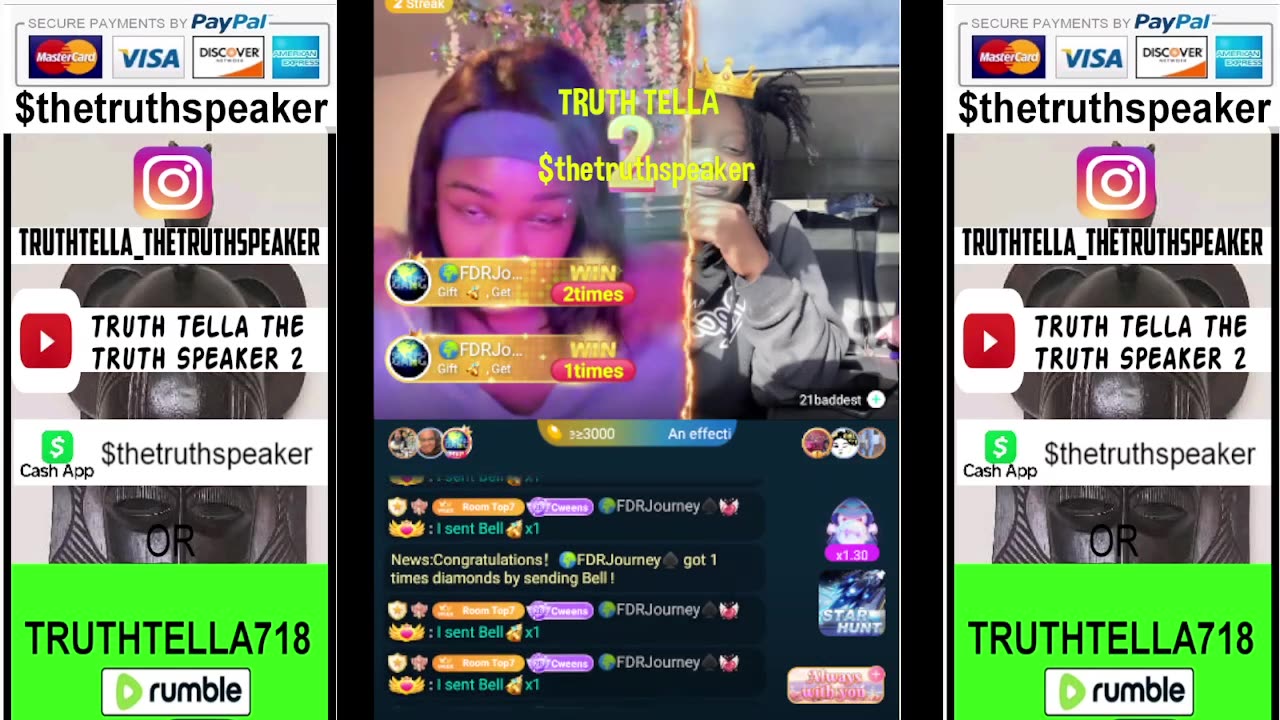 MORNING STORYTIME WITH QUEENIVY THEN SHE LINES 21BADBITCH & MORE