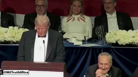 Trump tells Chuck Schumer he still has a chance to become the first woman president 🤣😂