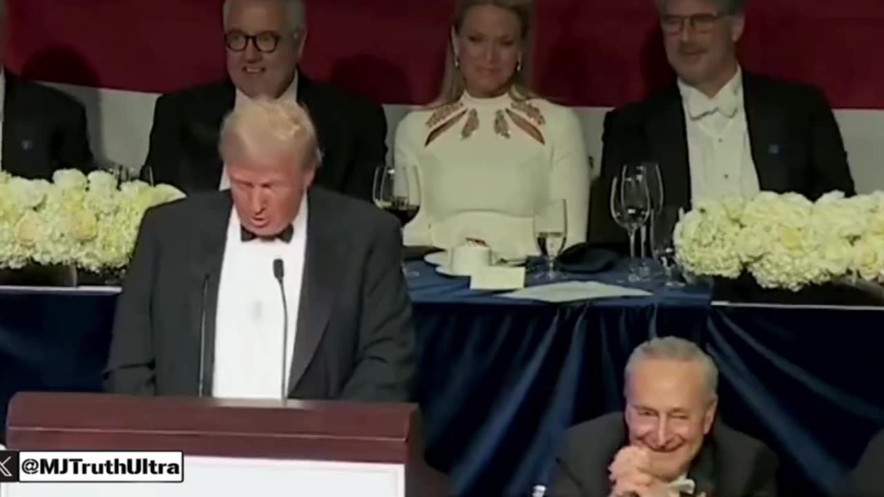 Trump tells Chuck Schumer he still has a chance to become the first woman president 🤣😂