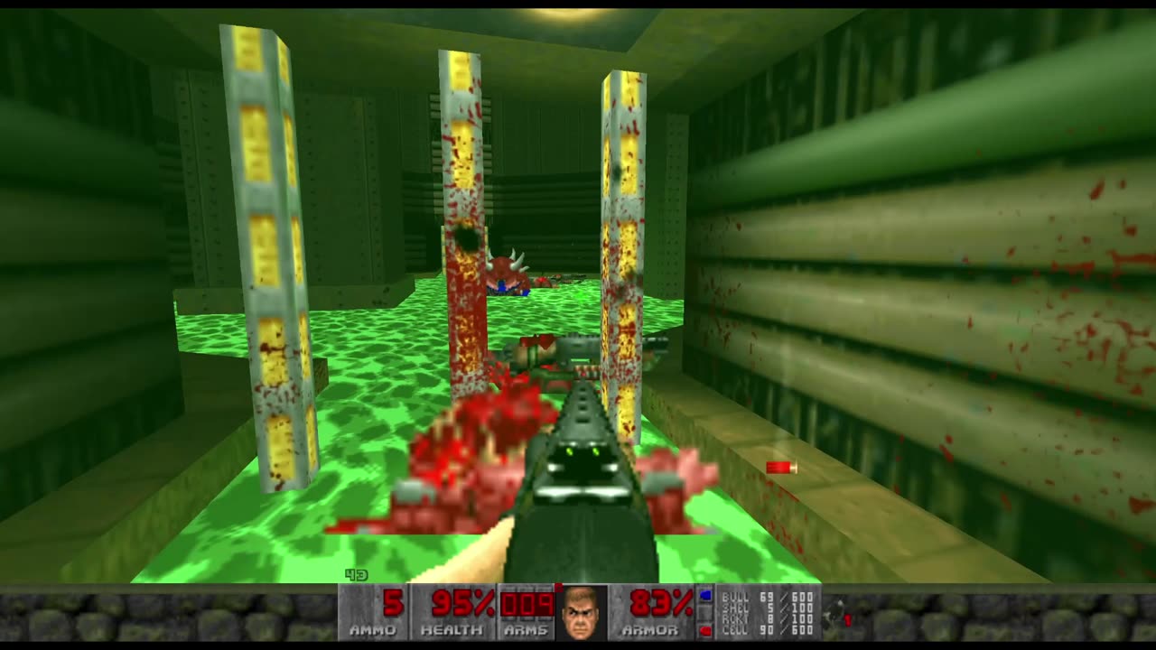 Brutal Doom 2 - Master Levels - Pistol Start - Hard Realism - Minos' Judgement (MINOS.WAD, level 13)