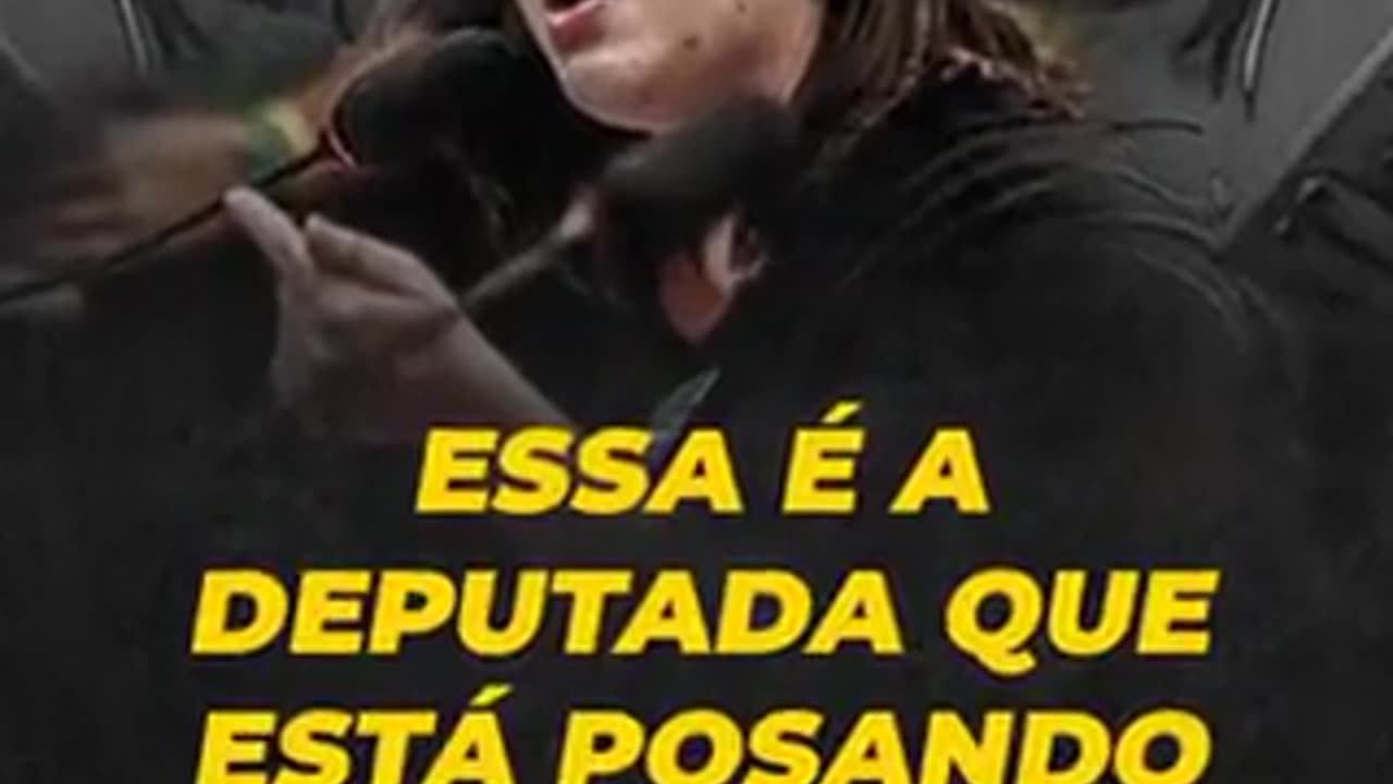 A Sâmia não quer que poste esse vídeo. Repito: não postem o vídeo