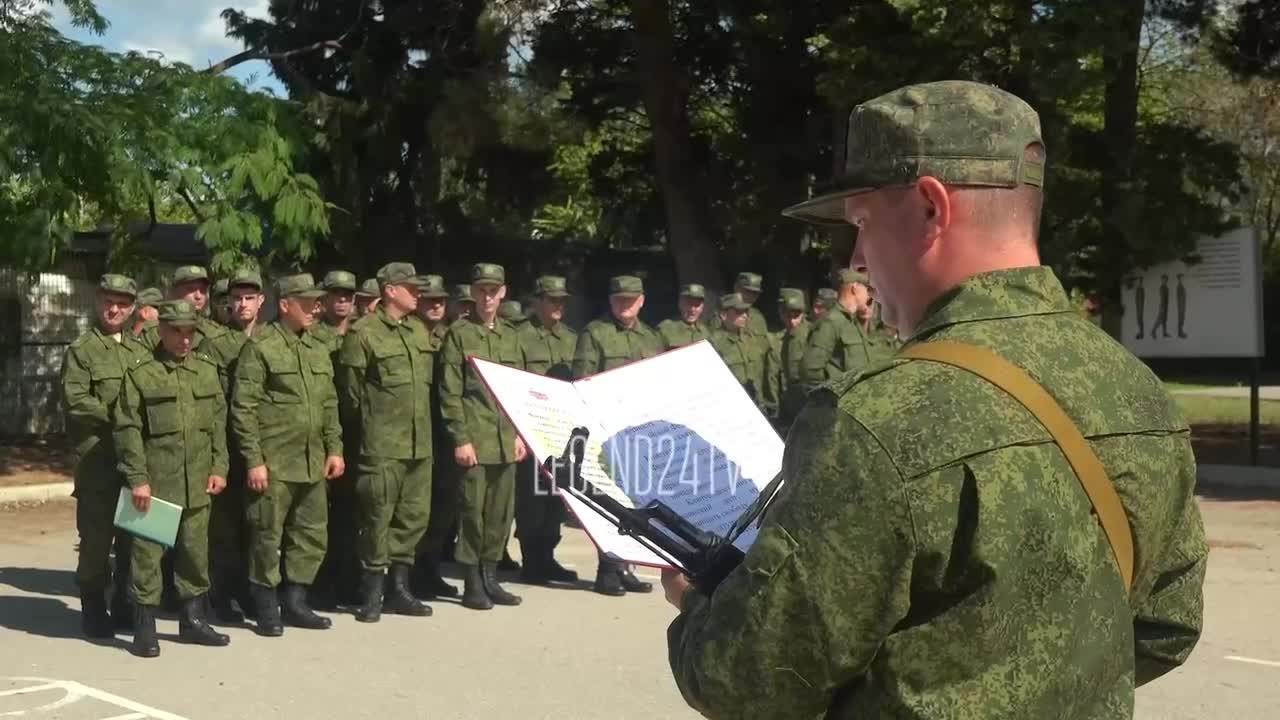 According to the NATO media this never happened, a mobilization parade in Sevastopol.