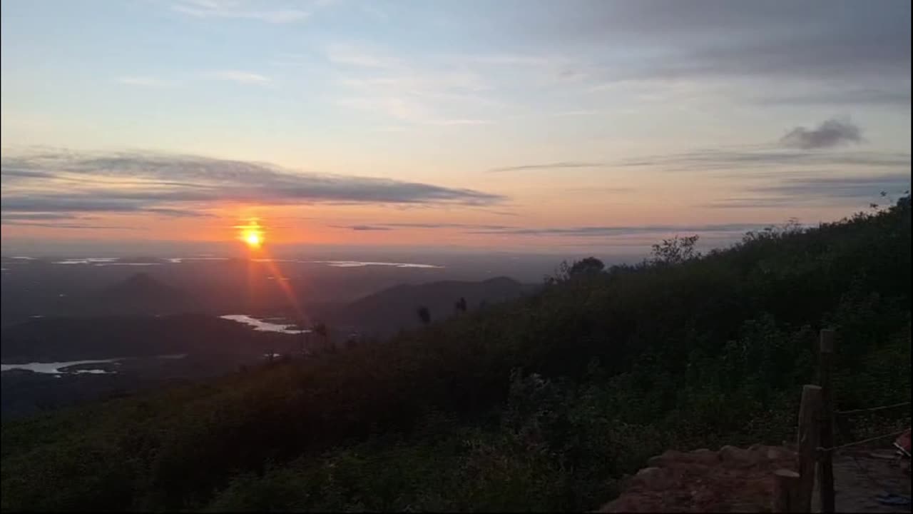 Riding to the mountain key to the sounds of Black Sabbath