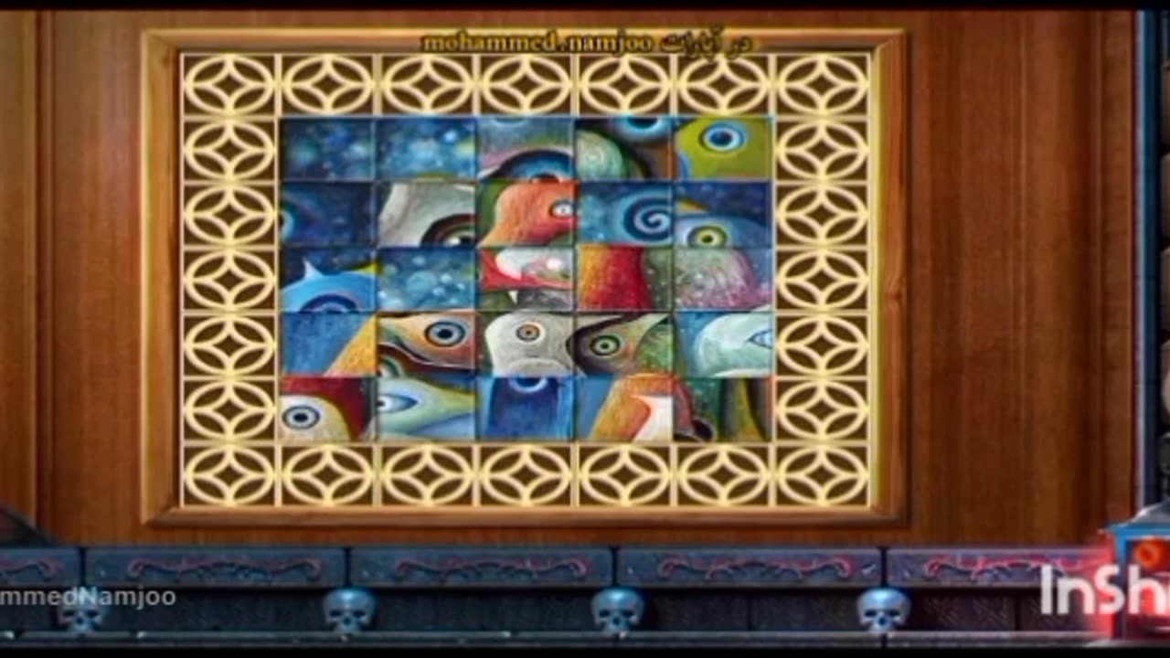 حل مرحله 20 بازی can you escape the 100 room 6 VI level 20 walkthrough
