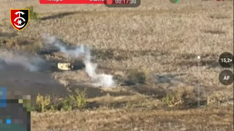 🔥 30 OMBr destroys Russian tank!