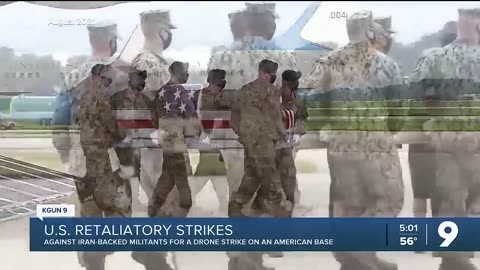 U.S. launches retaliatory strikes