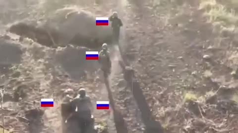 Incredible Video of Russian Soldier Ditching his Friend on Side of the Road