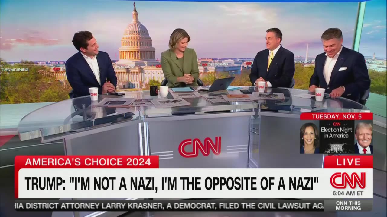CNN's Kasie Hunt Openly Mocks Idea Trump Is Not a Nazi