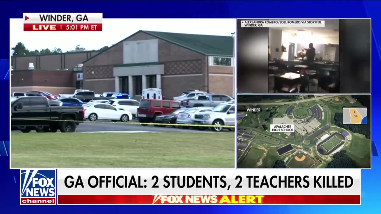 14-year-old student ID'd as suspect in Georgia school shooting