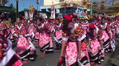 The street dances of the Kaamulan in Philippines