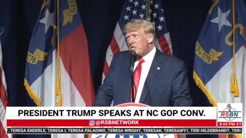 President Trump’s Full Speech at the North Carolina GOP Convention 6/5/2021