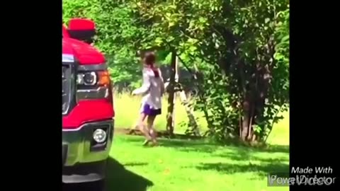 Funny chickens and roosters Chasing kids and adults 😂😂