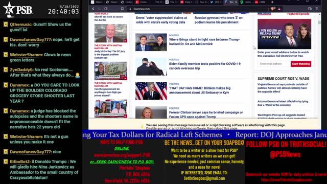 2022-05-18 20:00 EDT - Modern Day America: with LC Mac