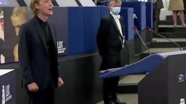 Just another day at the EU-Parlament...