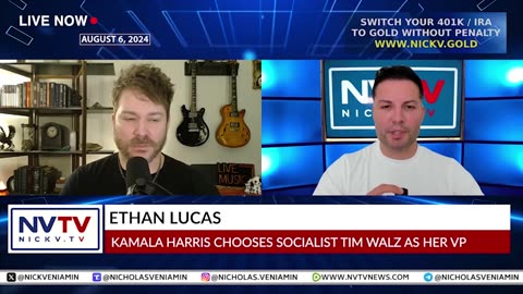 Ethan Lucas Discusses Kamala Harris VP Choice with Nicholas Veniamin