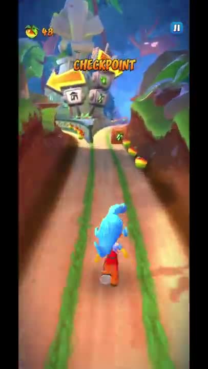 Blue Coco Bandicoot Skin Gameplay - Crash Bandicoot: On The Run!