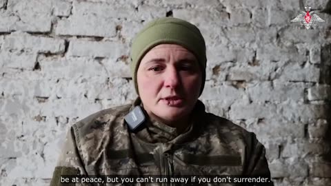 AFU POW tells how she was sent to Kursk region border area under threat of execution