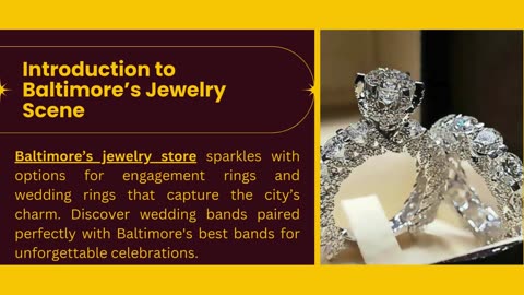 ✨ Discover the Finest Jewelry in Baltimore for Weddings & Special Moments! ✨