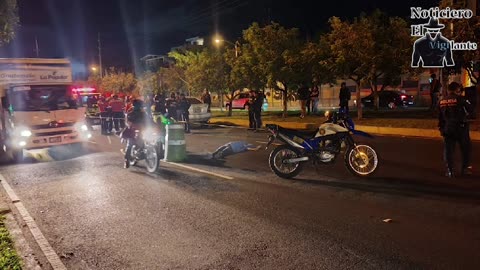 Percance durante reversible deja una mujer fallecida y dos heridos en zona 12