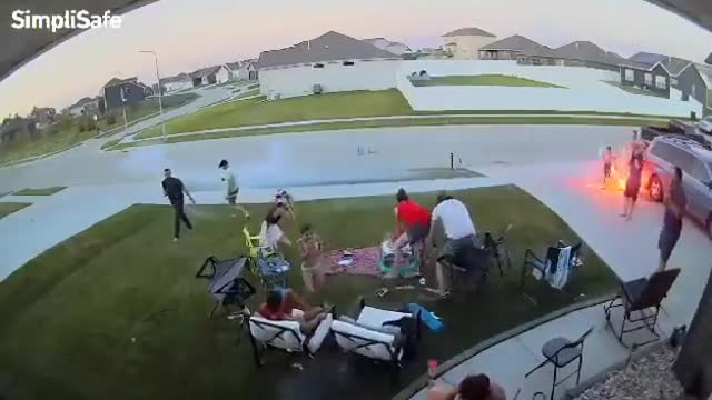 Holy shit! I hope no one was hurt during these 4th of July celebrations