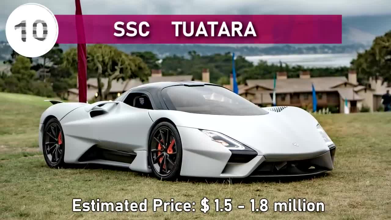 Top 10 Most Expensive Cars In The World that you can watch