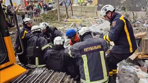 Kharkiv. Rescuers retrieved the body of a 15-year-old boy from under the rubble