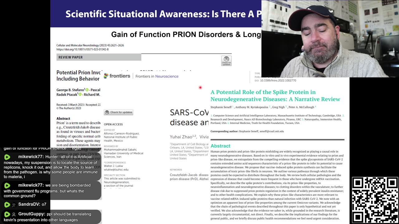 SAVIMS – Toxic Peptides, Amyloids & PRIONS: From Genetic Vaccines to SARS-CoV-2