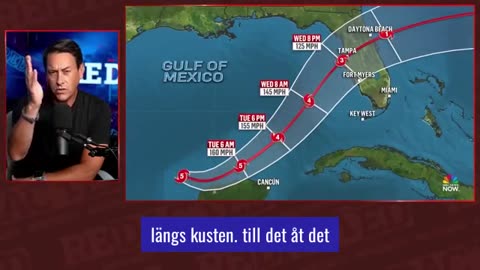 "Is the US Government Controlling Hurricane Milton?" a Category 5 storm [SVENSK TEXT]