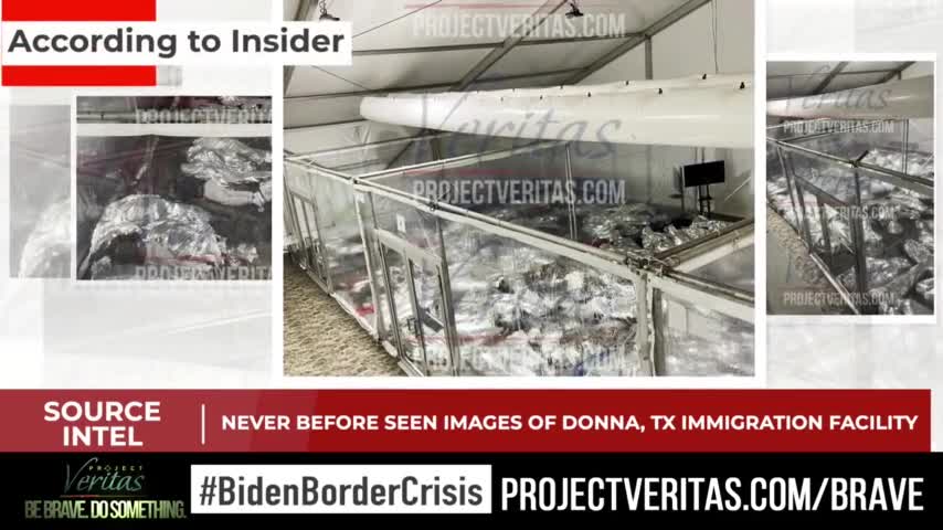 ~ BREAKING: Project Veritas Obtains Never-Before-Seen Images Inside Texas Detention Facility ~