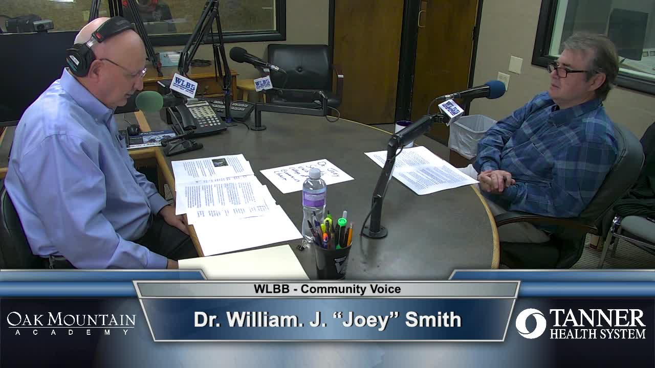 Community Voice 2/21/21 Guest: Dr William. J. “Joey” Smith