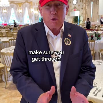 Trump: "Vote! ... We're going to have a big victory tonight."