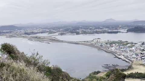 Top of Seongsan Ilchulbong Peak