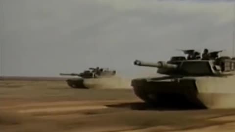 Vintage M1A1 Abrams Tank Mix