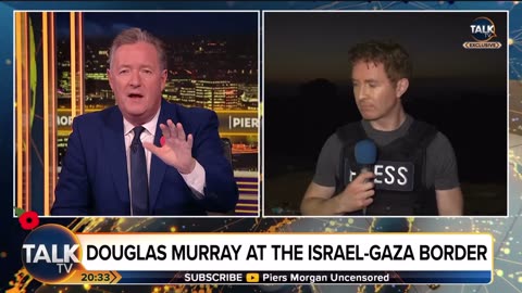 Douglas Murray destroys every Piers Morgan talking point on the Israel Palestine War / Gaza conflict