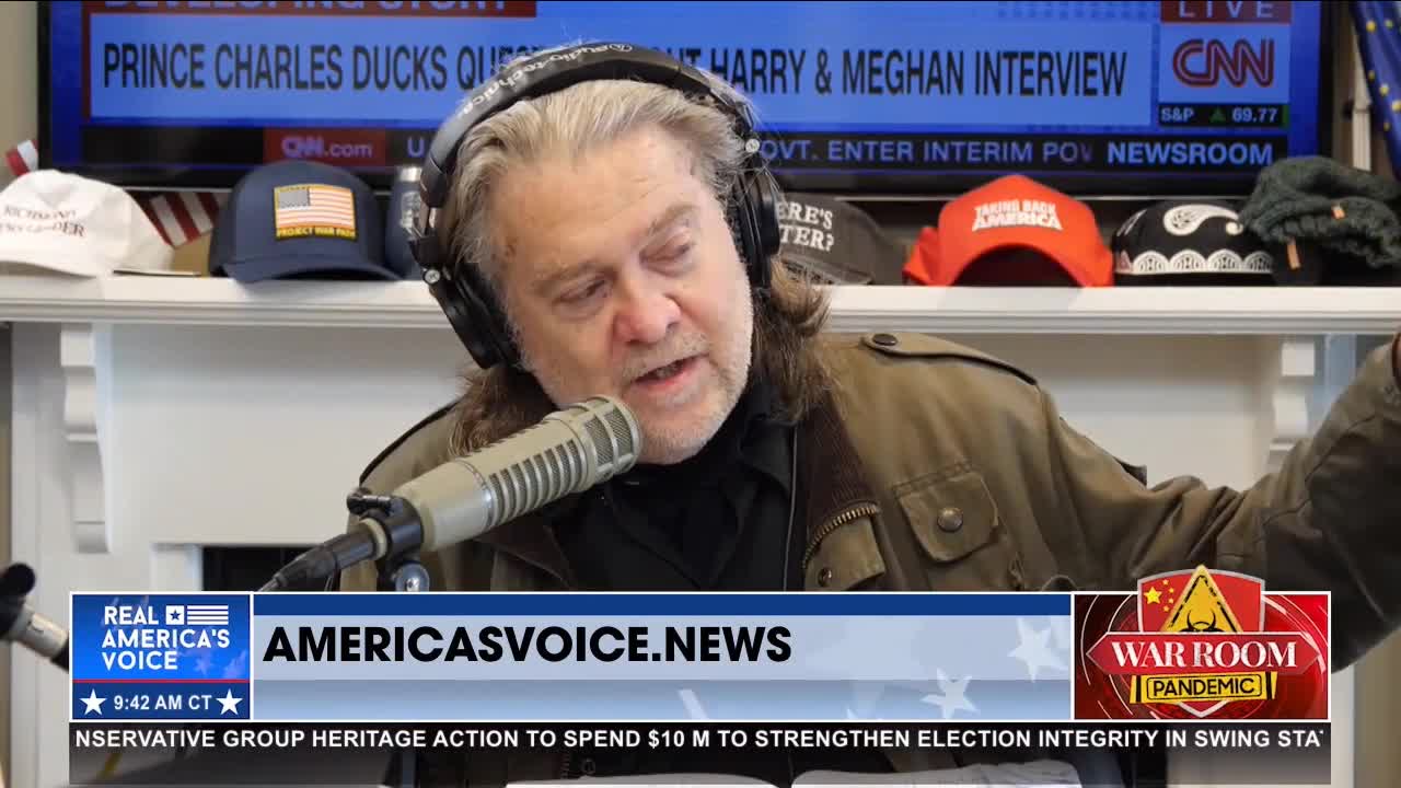 Bannon Reveals Biden Regime's Plan to Bail Out Uniparty