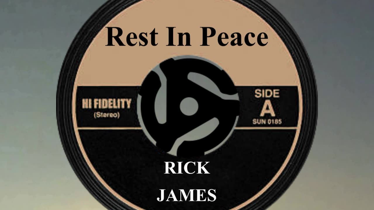 R.I.P. RICK JAMES