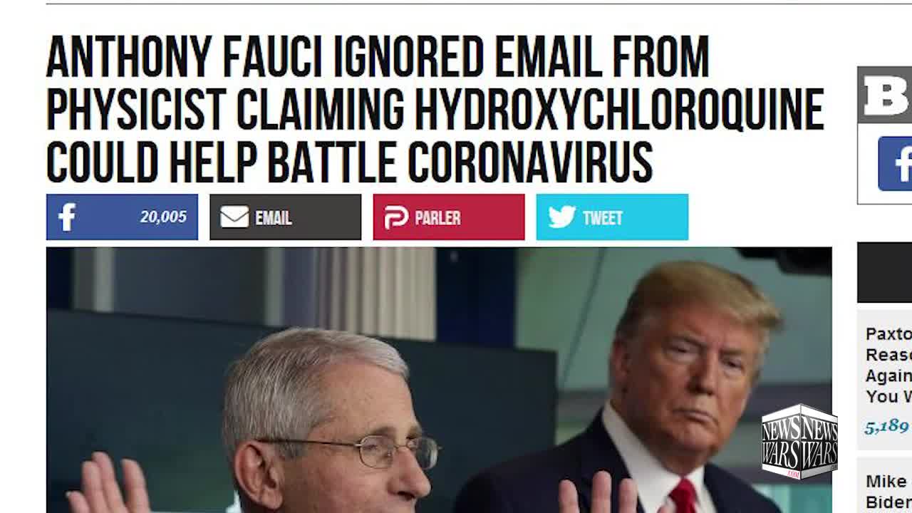 Fauci Email Leaks Prove COVID Deception