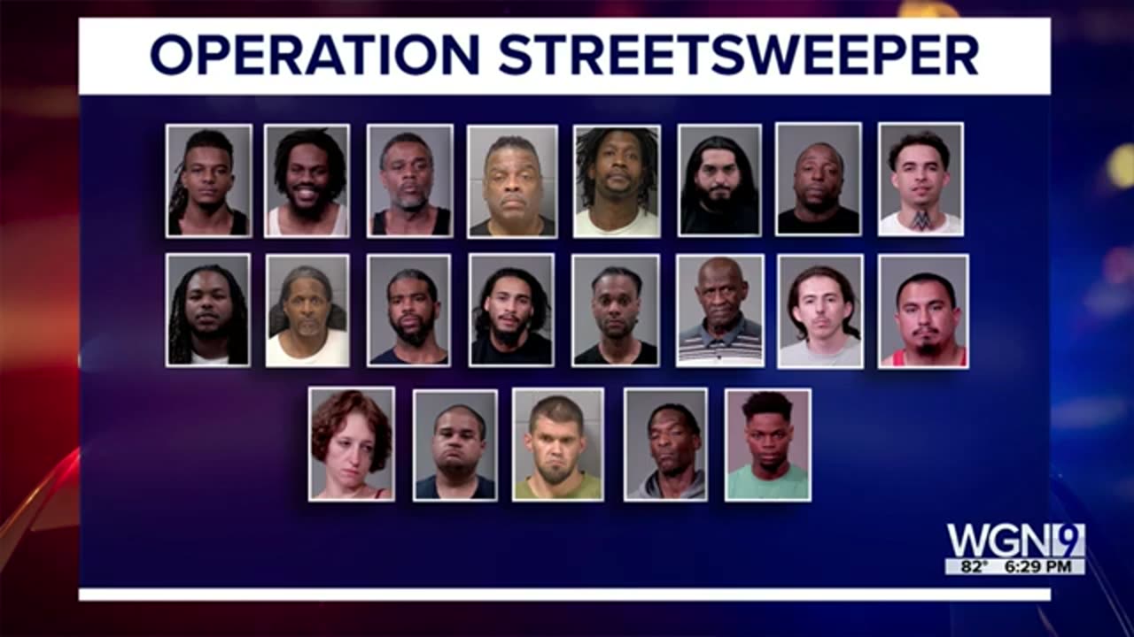 'Operation Streetsweeper' in Joliet nets 21 arrests in a single day