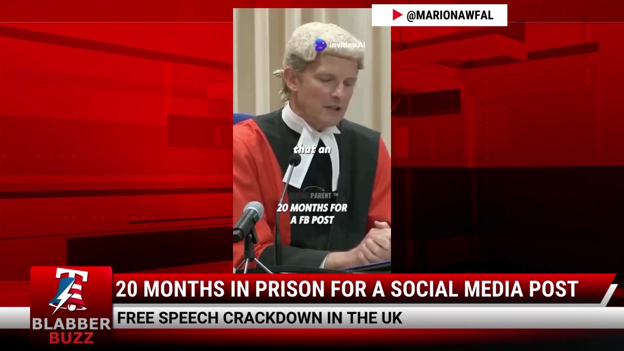 20 Months In Prison For A Social Media Post