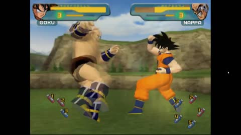 DBZ Budokai Gameplay 1