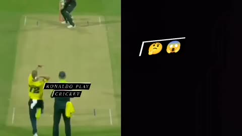 Ronaldo play cricket||🏏🏏