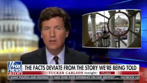 Tucker Carlson Calls Out Democrats' And Media's Big Lie About Capitol Riots