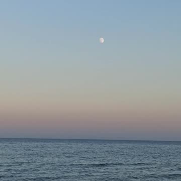 July evening by the sea