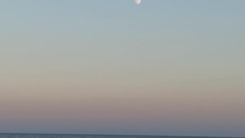 July evening by the sea