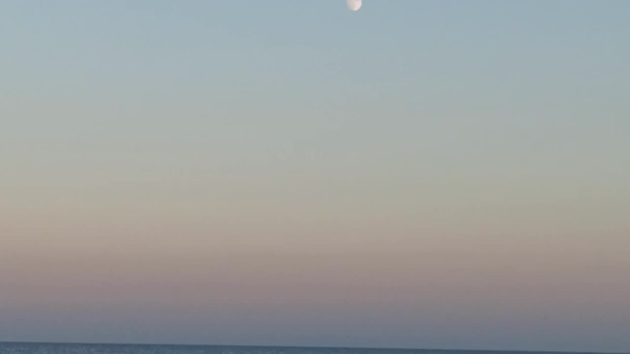 July evening by the sea