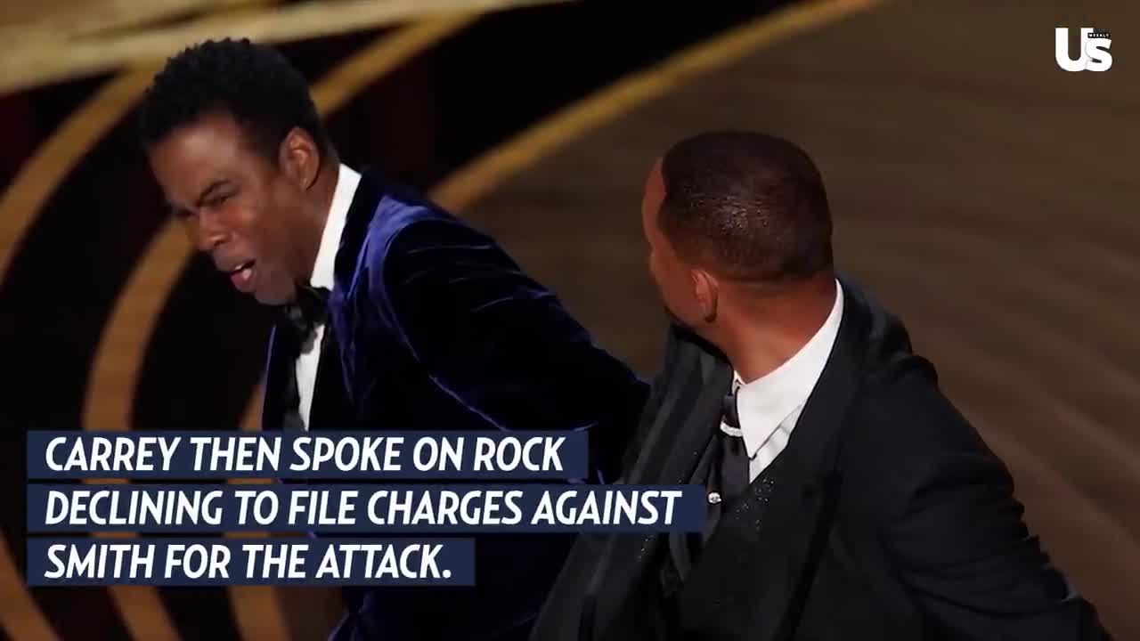 Jim Carrey Reacts To Will Smith Slapping Chris Rock Over Jada Pinkett Smith Joke