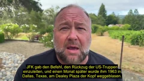 Trump Assassination Attempt - Alex Jones Statement [German Subtitles]